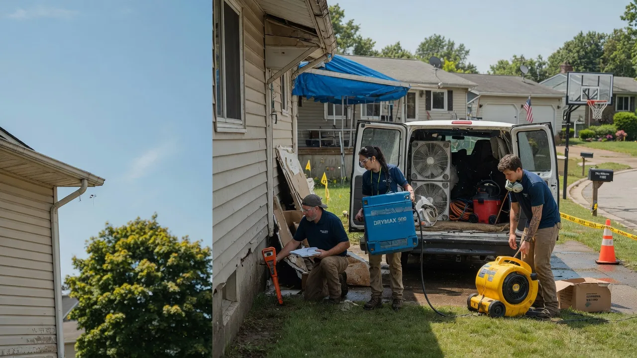 Ceiling Leak Cleanup in Pleasant Valley, NY near me